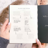 Blush & Gold Daily Self-Care Journal - Almond