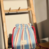 TBCo Wash Bag - Blue Stripe