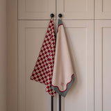 Avery Row Tea Towels - Christmas Checkerboard (set of 2)
