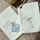Napkin Set - Goddess of Cocktails & Very Dirty Martini