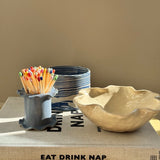 Matchstick Holder - Matte Blue