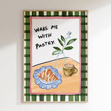 Art Print - 'Wake Me With Pastry' (A4 or A3)