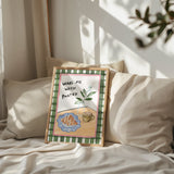 Art Print - 'Wake Me With Pastry' (A4 or A3)